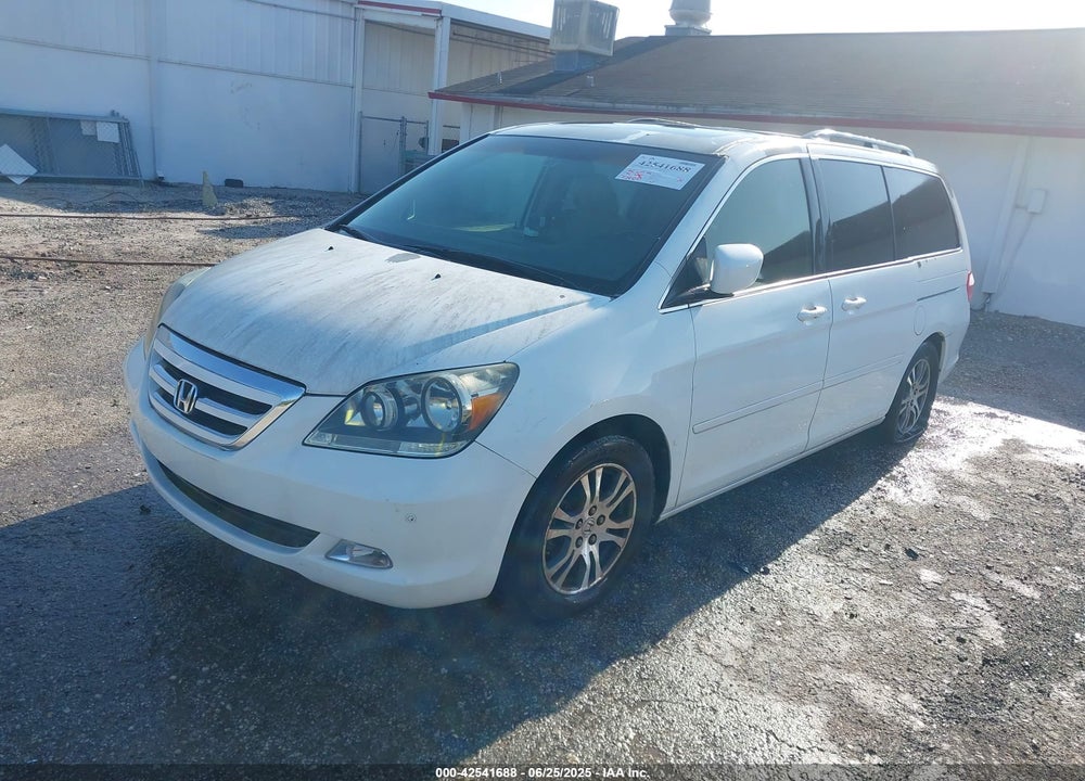 2007 HONDA ODYSSEY TOURING VIN: 5FNRL38847B064600