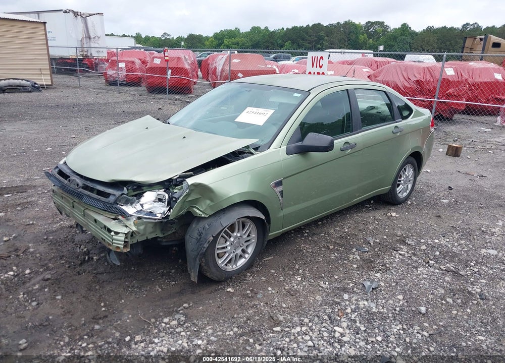 2008 FORD FOCUS SE VIN: 1FAHP35N38W124542