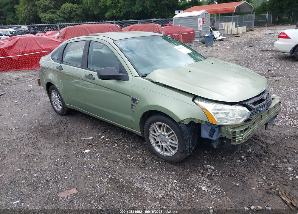2008 FORD FOCUS SE VIN: 1FAHP35N38W124542
