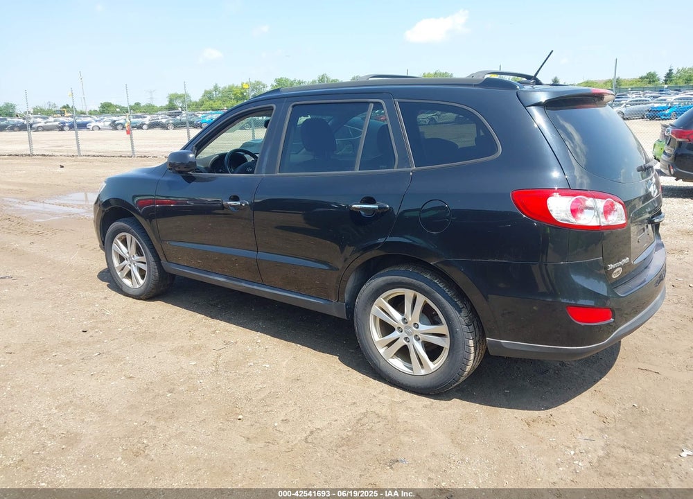 2012 HYUNDAI SANTA FE LIMITED VIN: 5XYZK3AB8CG167675