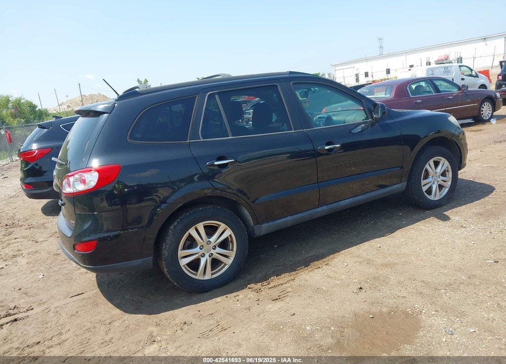 2012 HYUNDAI SANTA FE LIMITED VIN: 5XYZK3AB8CG167675