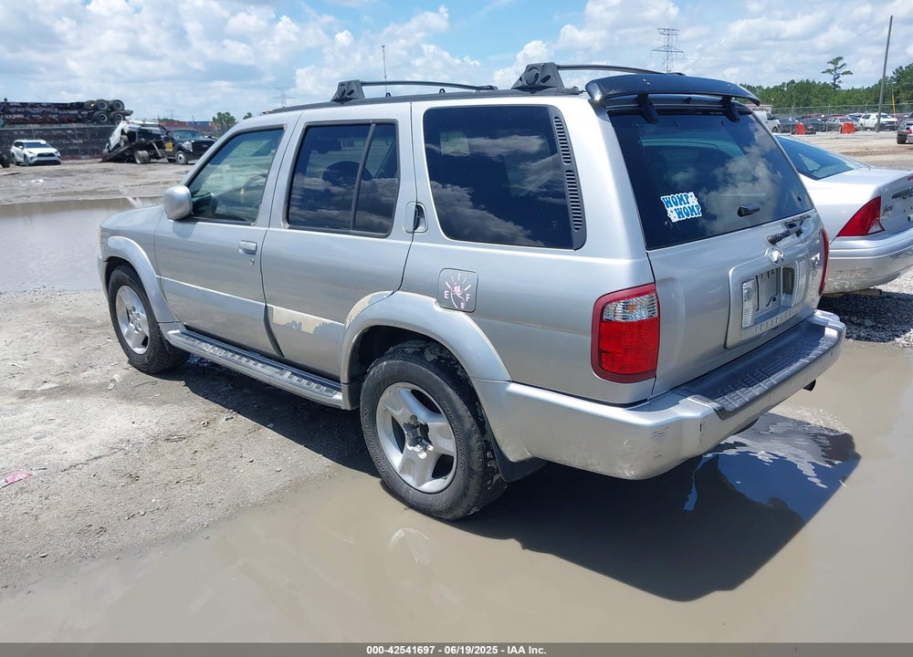 2002 INFINITI QX4 LUXURY VIN: JNRDR09X32W210681