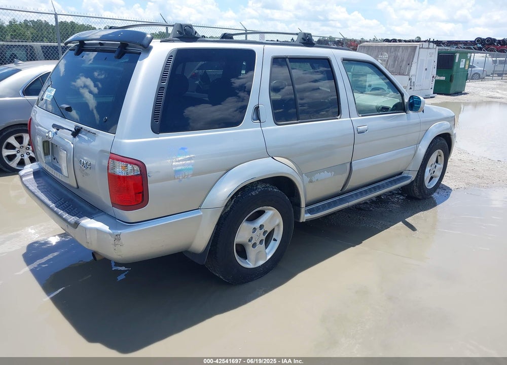 2002 INFINITI QX4 LUXURY VIN: JNRDR09X32W210681