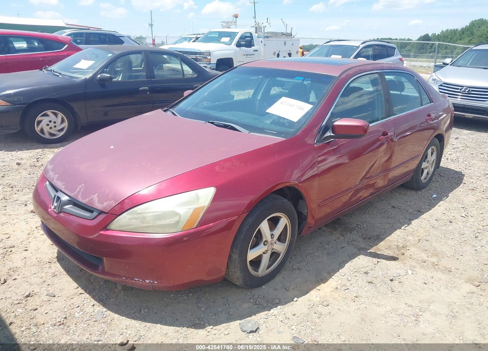 2004 HONDA ACCORD 2.4 EX VIN: 1HGCM56834A073408