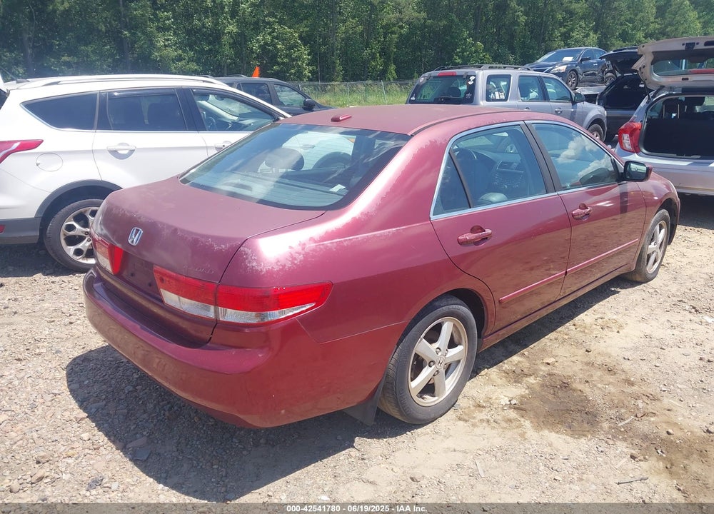 2004 HONDA ACCORD 2.4 EX VIN: 1HGCM56834A073408