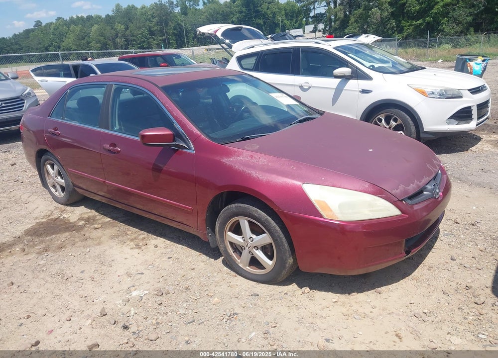 2004 HONDA ACCORD 2.4 EX VIN: 1HGCM56834A073408