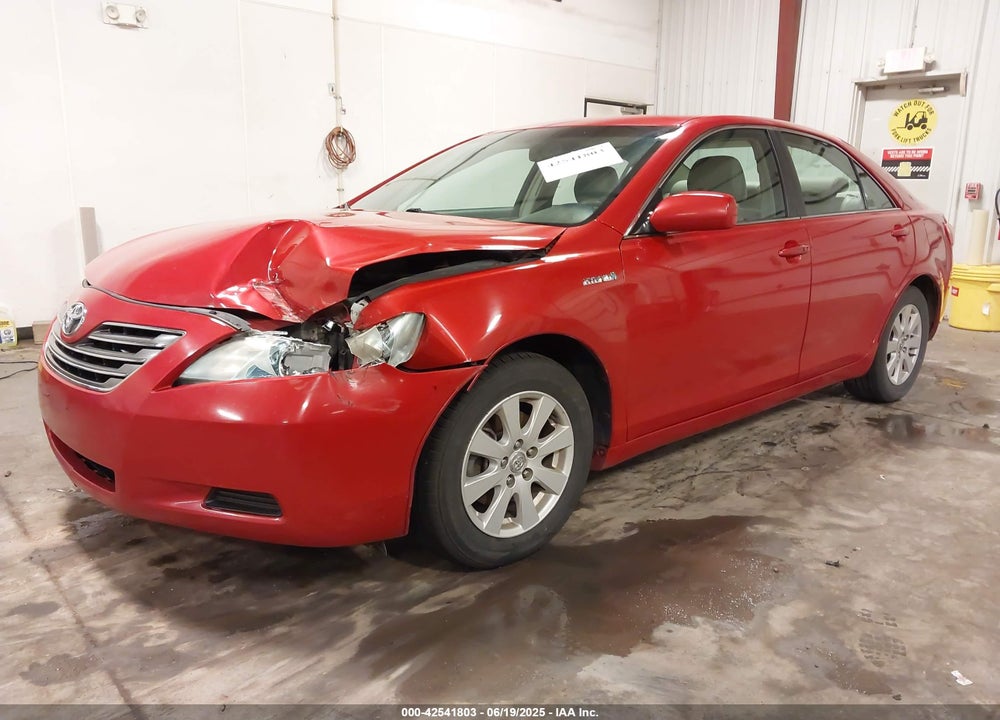 2009 TOYOTA CAMRY HYBRID VIN: 4T1BB46K19U104453