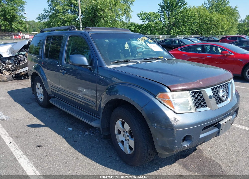 2005 NISSAN PATHFINDER SE VIN: 5N1AR18W55C778885