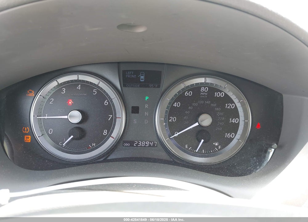 2010 LEXUS ES350 VIN: JTHBK1EG0A2353924