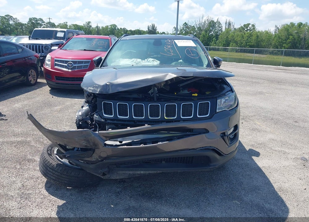 2021 JEEP COMPASS VIN: 3C4NJCBB6MT509974