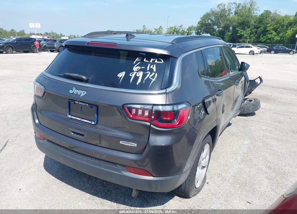 2021 JEEP COMPASS VIN: 3C4NJCBB6MT509974
