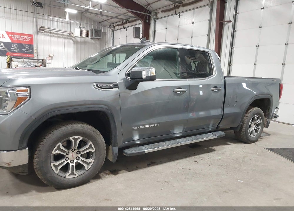 2022 GMC SIERRA 1500 LIMITED 4WD DOUBLE CAB STANDARD BOX SLE VIN: 1GTR9BED3NZ101007