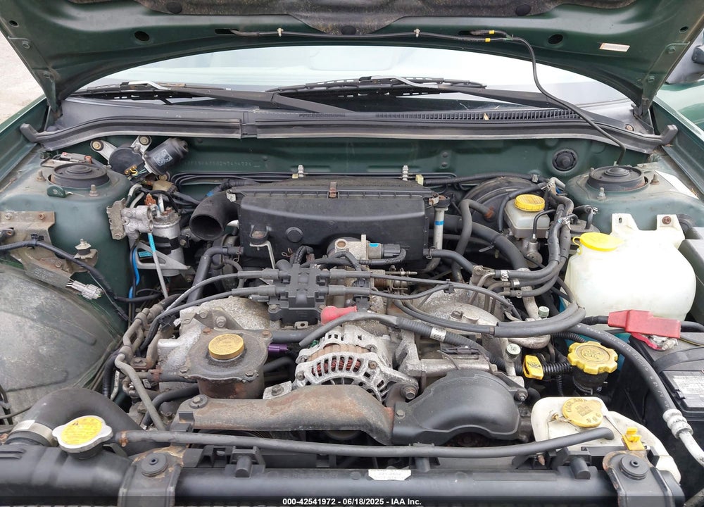 2002 SUBARU FORESTER L VIN: JF1SF63502H745472