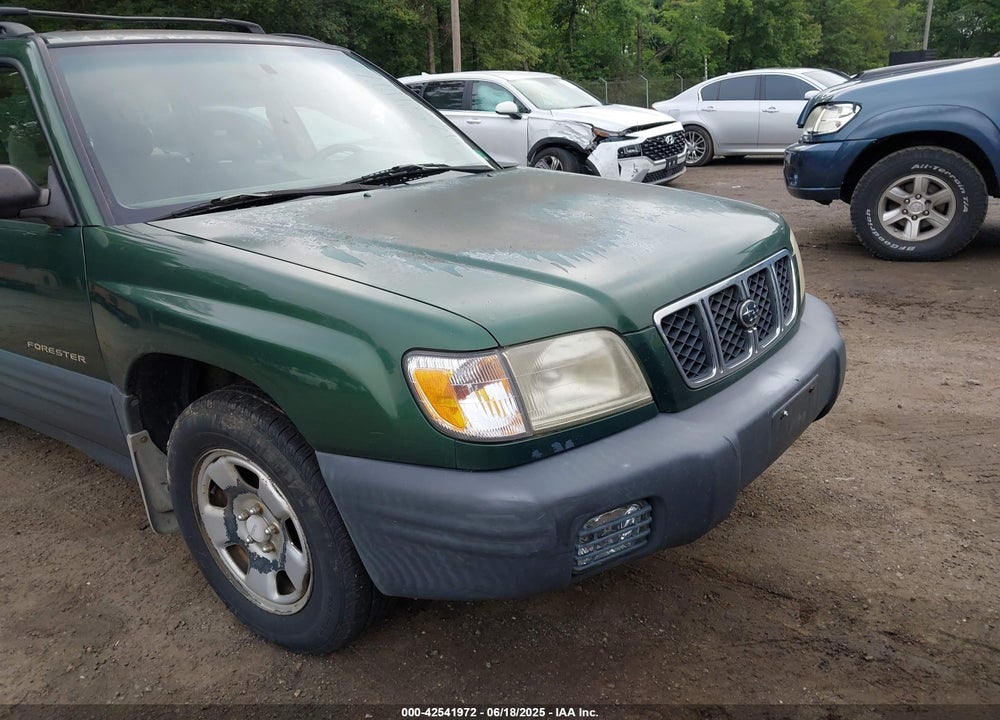 2002 SUBARU FORESTER L VIN: JF1SF63502H745472
