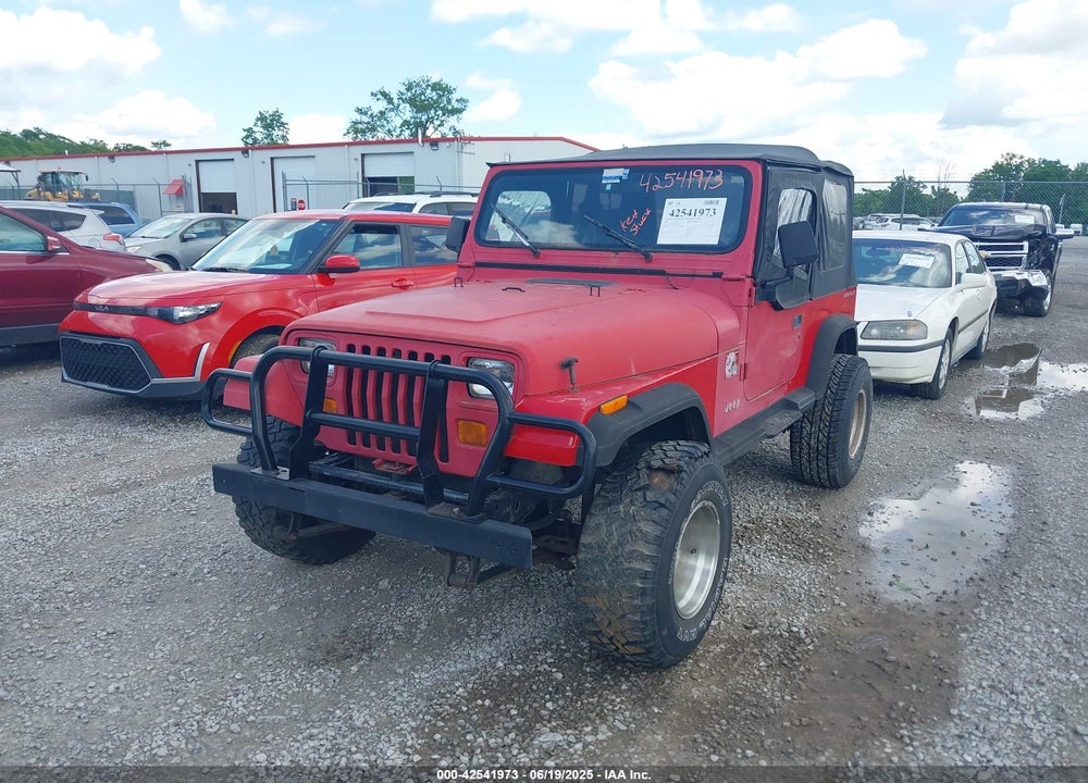 1991 JEEP WRANGLER / YJ S VIN: 2J4FY19P7MJ132895