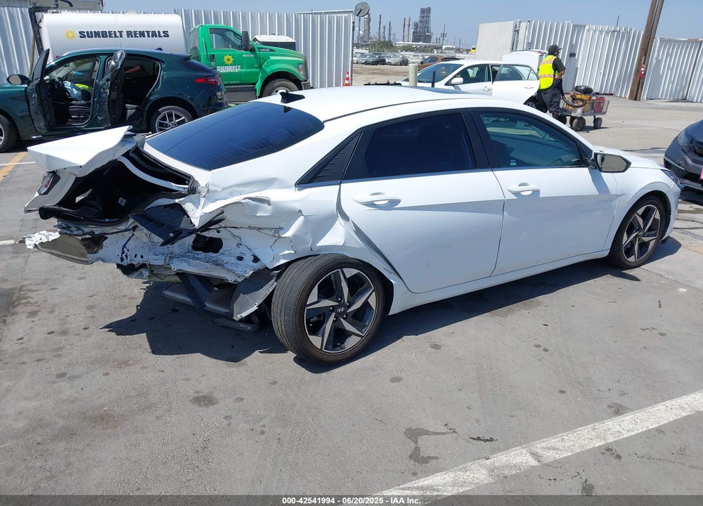 2021 HYUNDAI ELANTRA HYBRID VIN: KMHLN4AJ2MU003862