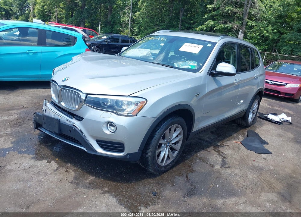 2015 BMW X3 VIN: 5UXWX9C57F0D54934