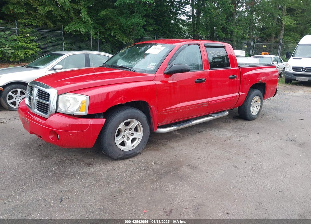 2005 DODGE DAKOTA LARAMIE VIN: 1D7HE58N05S224288
