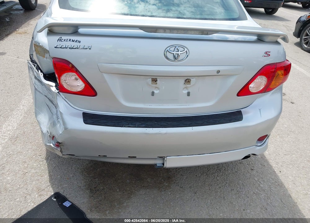 2009 TOYOTA COROLLA VIN: 1NXBU40E59Z105327