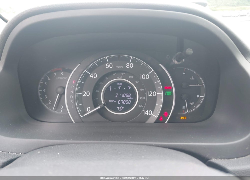 2016 HONDA CR-V VIN: 2HKRM4H52GH650562