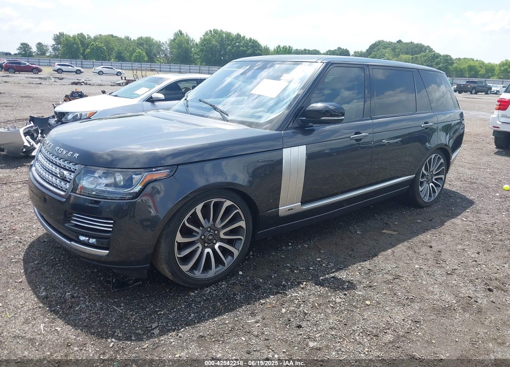 2017 LAND ROVER RANGE ROVER VIN: SALGV5FE6HA343278