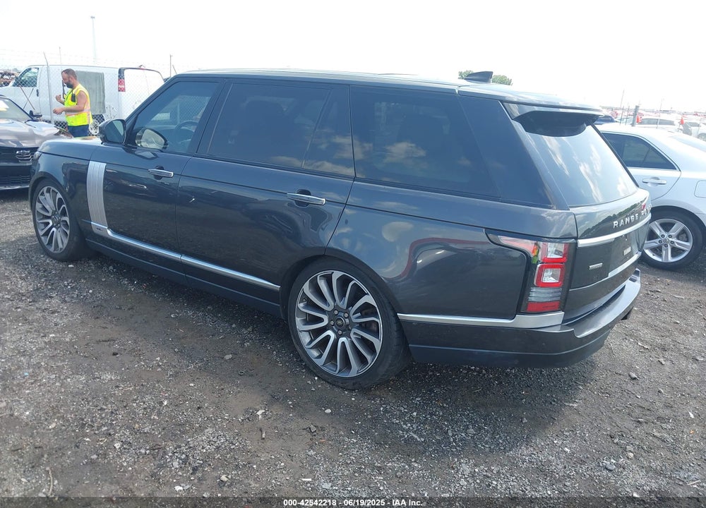 2017 LAND ROVER RANGE ROVER VIN: SALGV5FE6HA343278