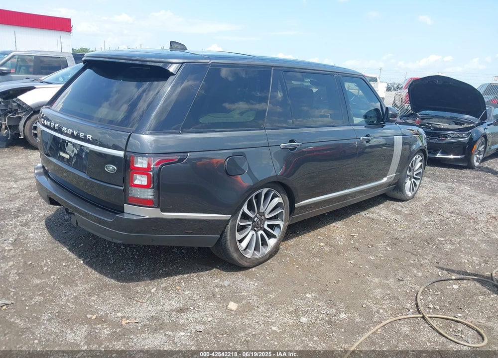 2017 LAND ROVER RANGE ROVER VIN: SALGV5FE6HA343278