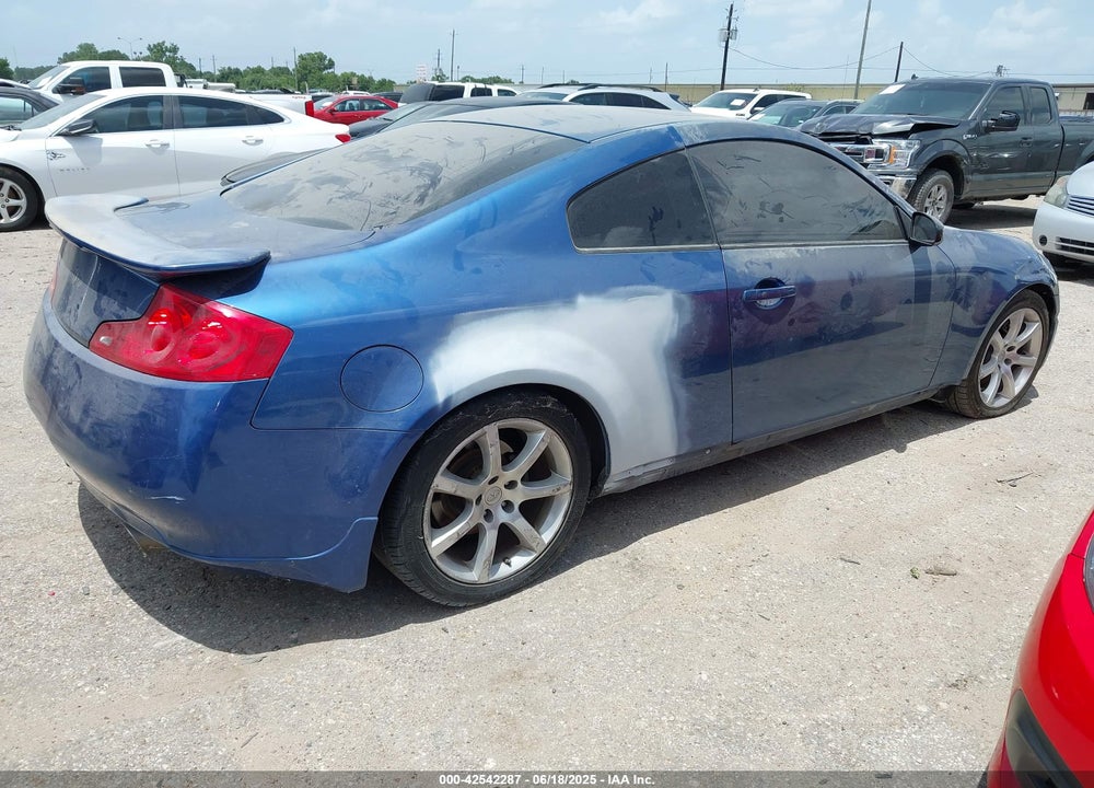 2006 INFINITI G35 VIN: JNKCV54E26M707876