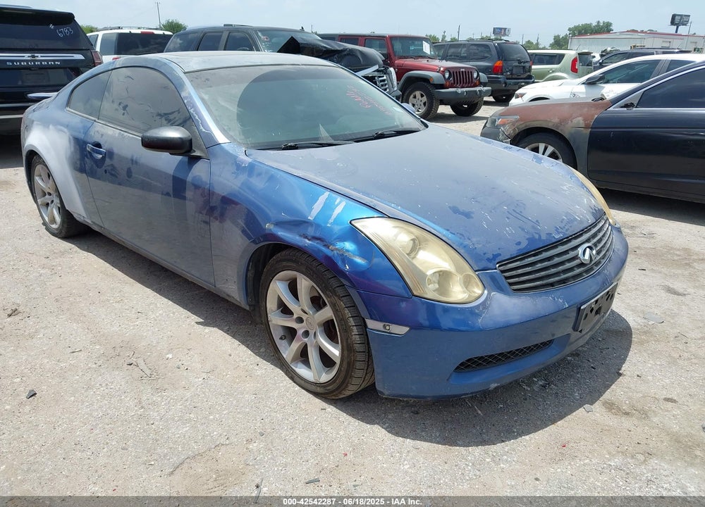 2006 INFINITI G35 VIN: JNKCV54E26M707876
