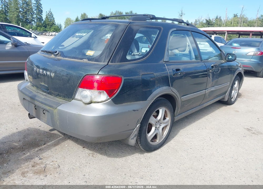 2004 SUBARU IMPREZA OUTBACK SPORT VIN: JF1GG685X4H818913