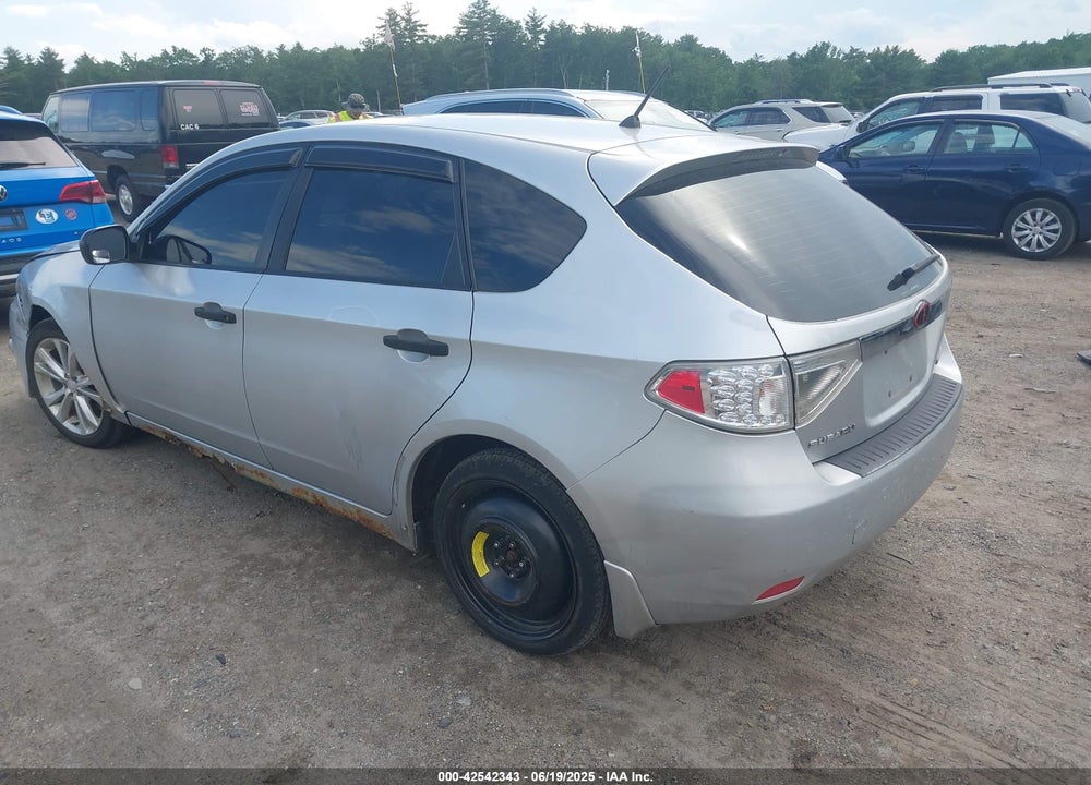 2008 SUBARU IMPREZA VIN: JF1GH61628G829013