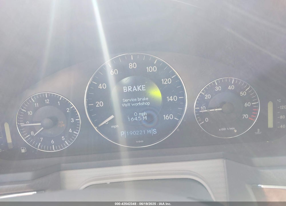 2006 MERCEDES-BENZ E-CLASS VIN: WDBUF56J46A810505