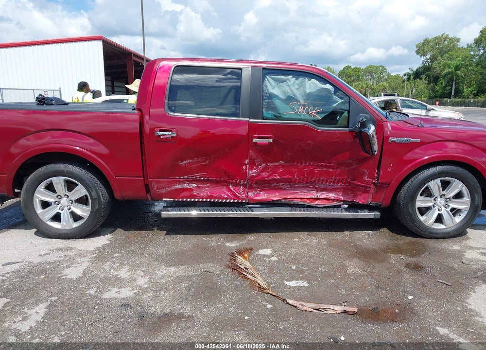 2013 FORD F-150 VIN: 1FTFW1CF0DKF34981