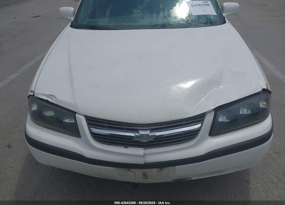 2005 CHEVROLET IMPALA VIN: 2G1WF52E159188855