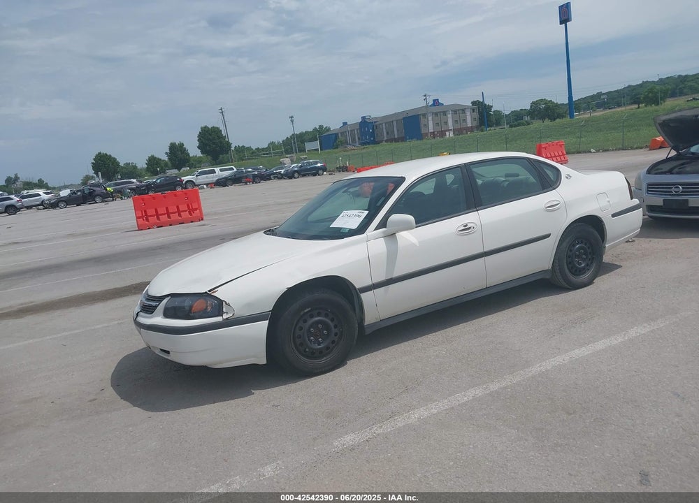 2005 CHEVROLET IMPALA VIN: 2G1WF52E159188855