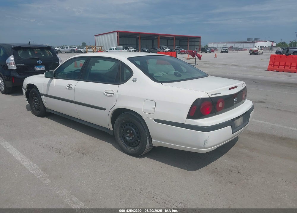 2005 CHEVROLET IMPALA VIN: 2G1WF52E159188855