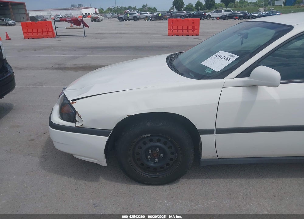 2005 CHEVROLET IMPALA VIN: 2G1WF52E159188855