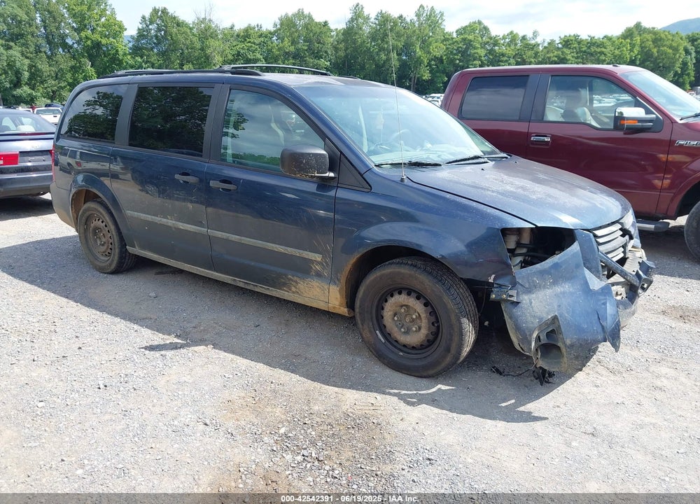 2008 DODGE GRAND CARAVAN SE VIN: 1D8HN44H78B167114