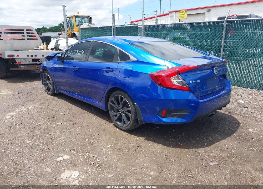 2020 HONDA CIVIC VIN: 19XFC2F8XLE023808