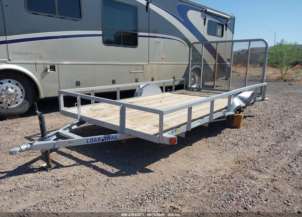 2019 LOAD TRAIL 77X12 UTILITY TRAILE VIN: 4ZESA1219K1176054