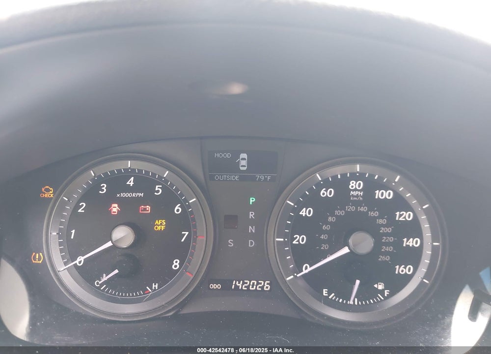 2007 LEXUS ES 350 VIN: JTHBJ46G172110697