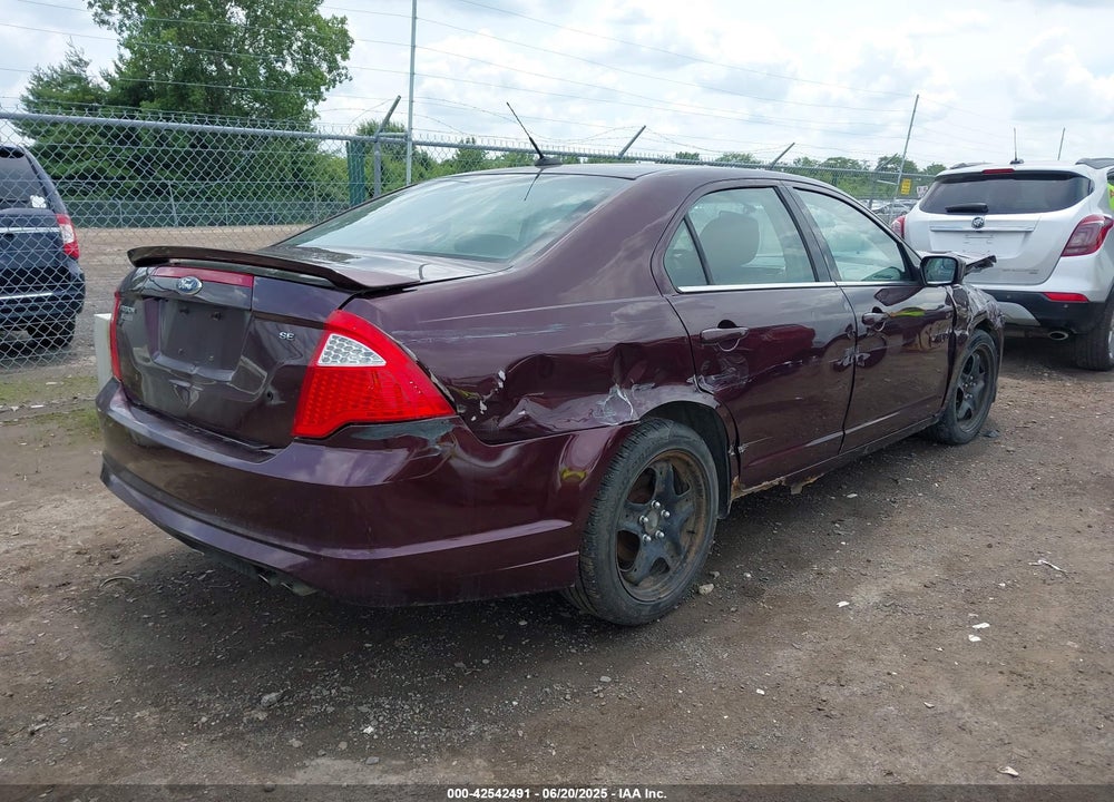 2011 FORD FUSION VIN: 3FAHP0HA5BR177468