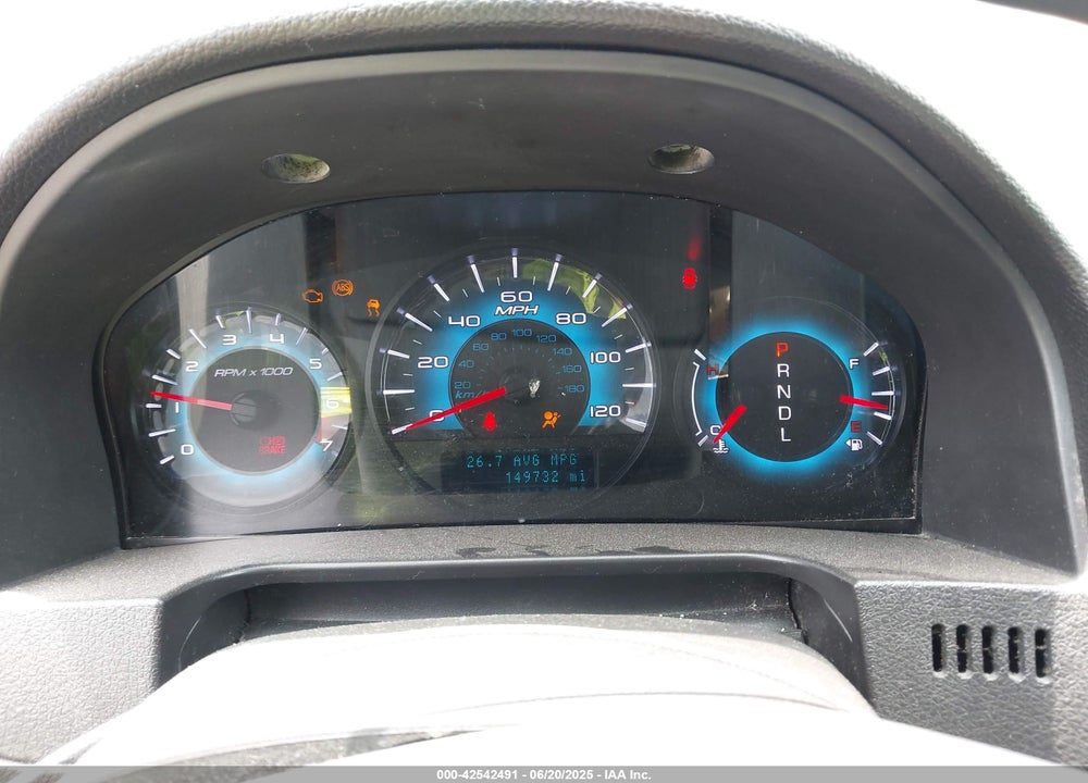 2011 FORD FUSION VIN: 3FAHP0HA5BR177468