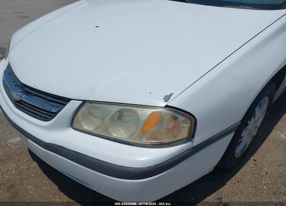 2000 CHEVROLET IMPALA VIN: 2G1WF55E1Y9113363