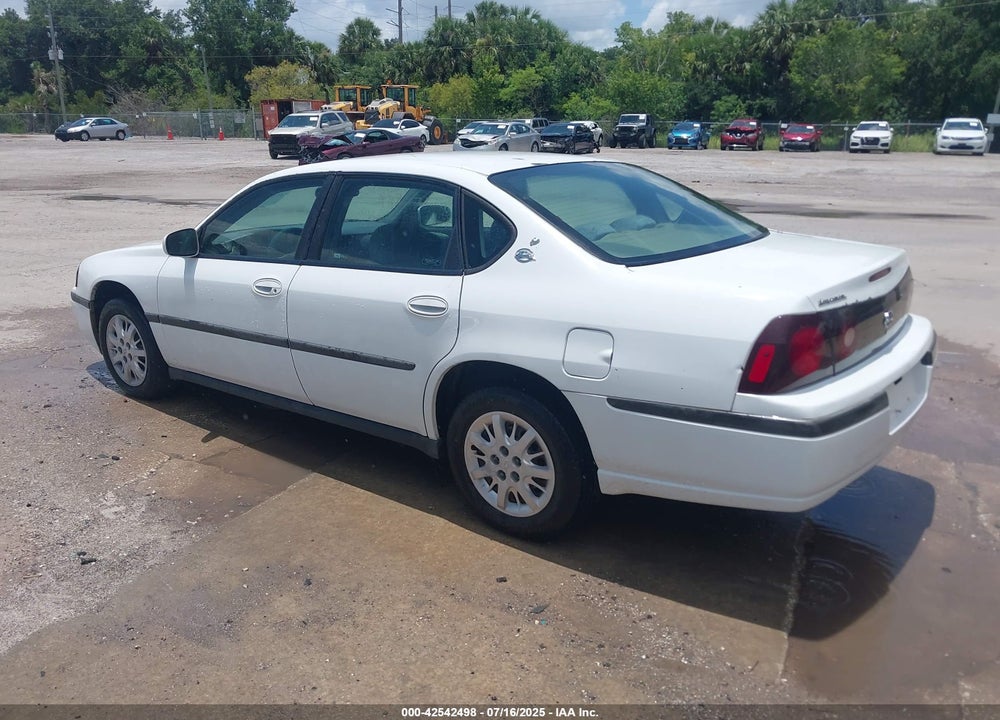 2000 CHEVROLET IMPALA VIN: 2G1WF55E1Y9113363