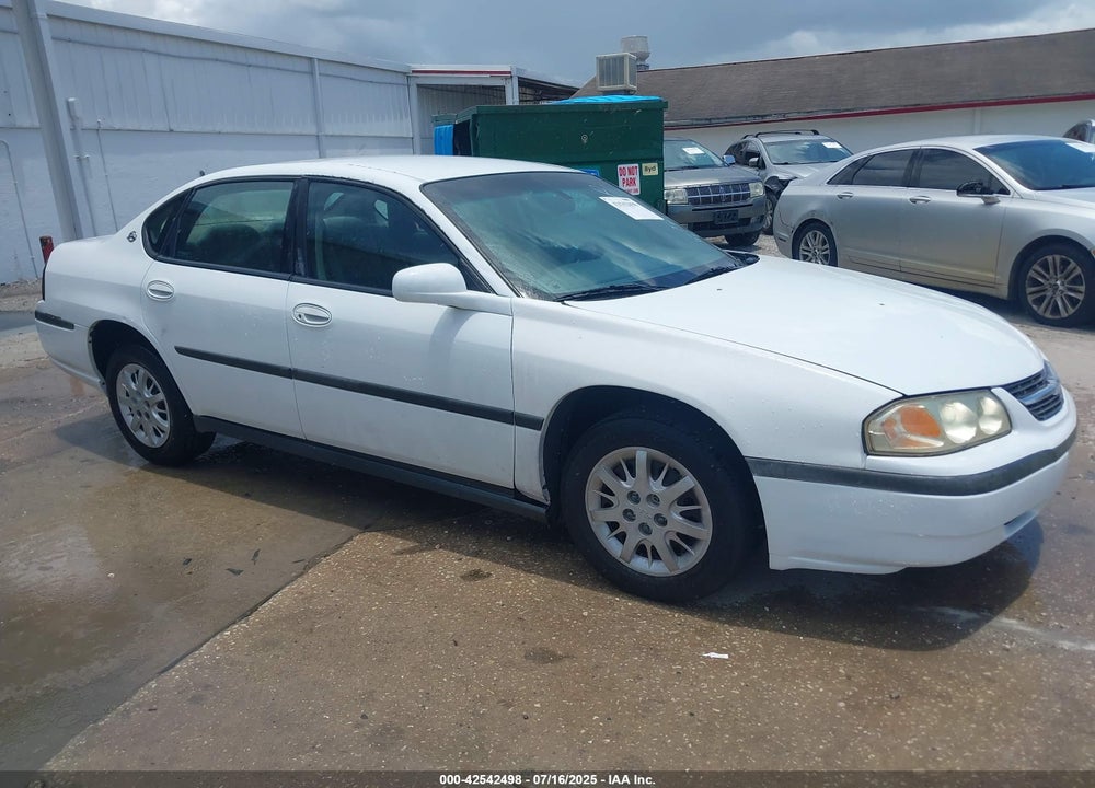 2000 CHEVROLET IMPALA VIN: 2G1WF55E1Y9113363
