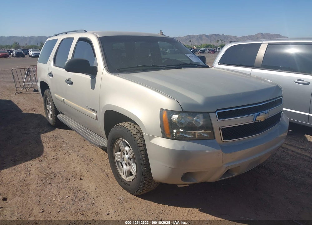 2008 CHEVROLET TAHOE LS VIN: 1GNFC13038R145292