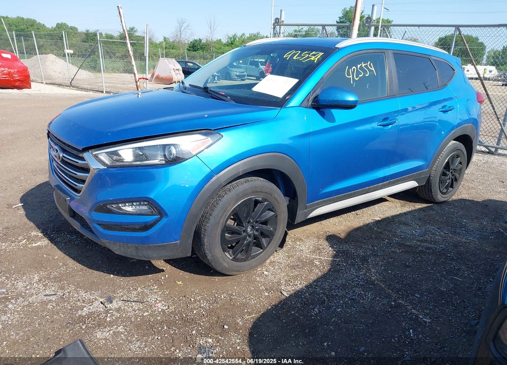 2017 HYUNDAI TUCSON SE VIN: KM8J3CA47HU443034
