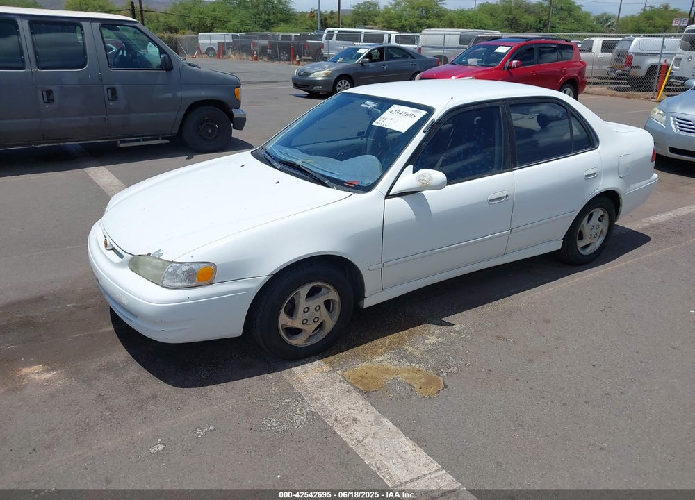 2000 TOYOTA COROLLA LE VIN: 1NXBR12E2YZ398261