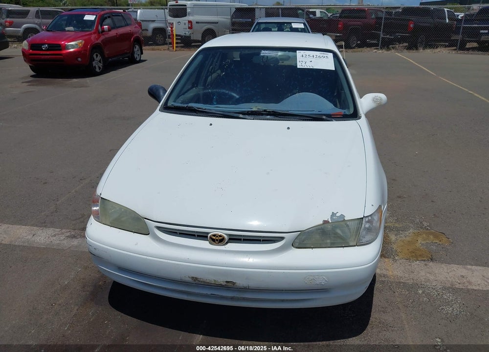 2000 TOYOTA COROLLA LE VIN: 1NXBR12E2YZ398261
